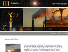 Tablet Screenshot of infobest.com.mx
